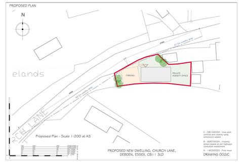 Plot for sale, Church Lane, Debden CB11