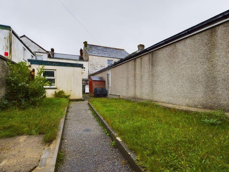 Rear garden and...