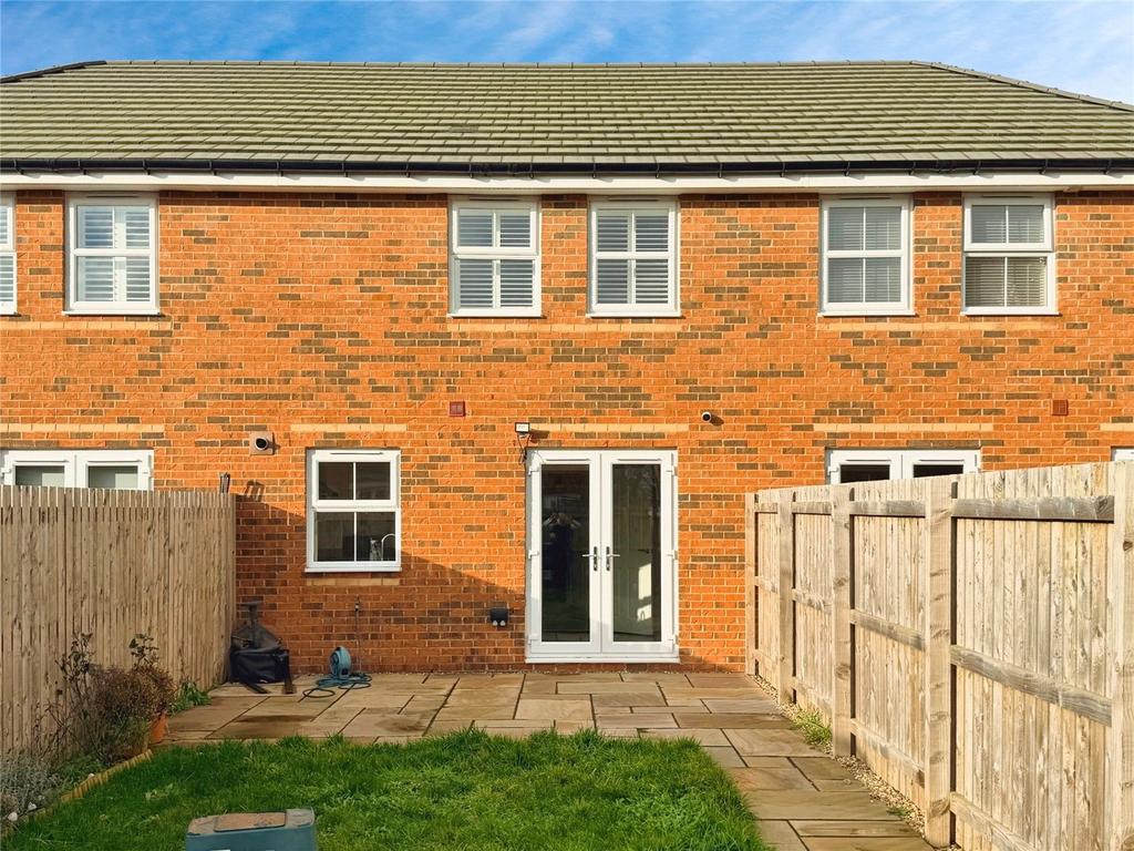 Rear Of Home