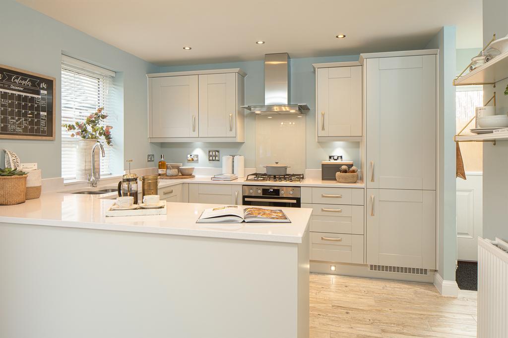 Kitchen in a Radleigh