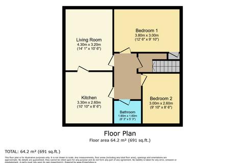 2 bedroom flat for sale, Finchale, washington, Washington, Tyne and Wear, NE38 7HE