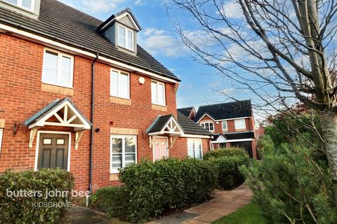 3 bedroom end of terrace house for sale, Bullhurst Close, Talke, ST7