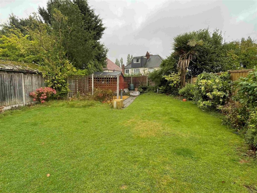 Rear garden