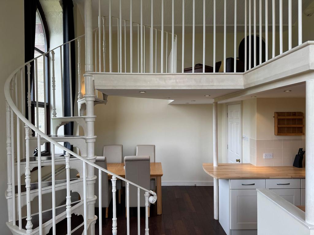 Stairs to Mezzanine