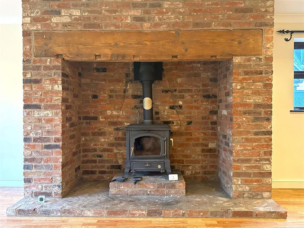 Attractive Exposed Inglenook Fireplace 381