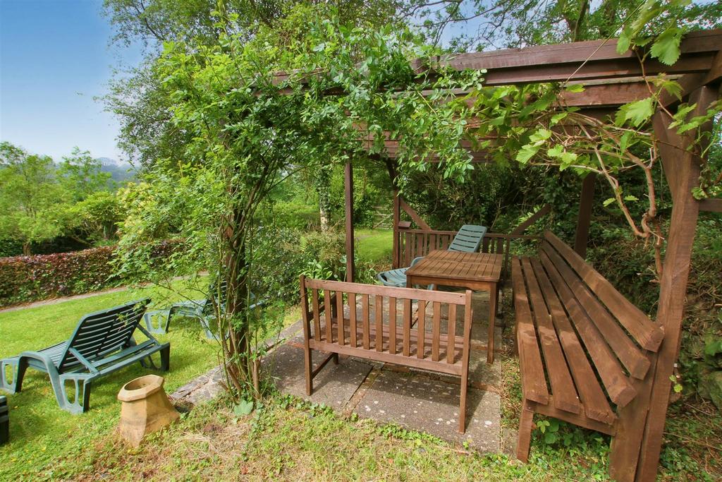 Rear patio and gardens