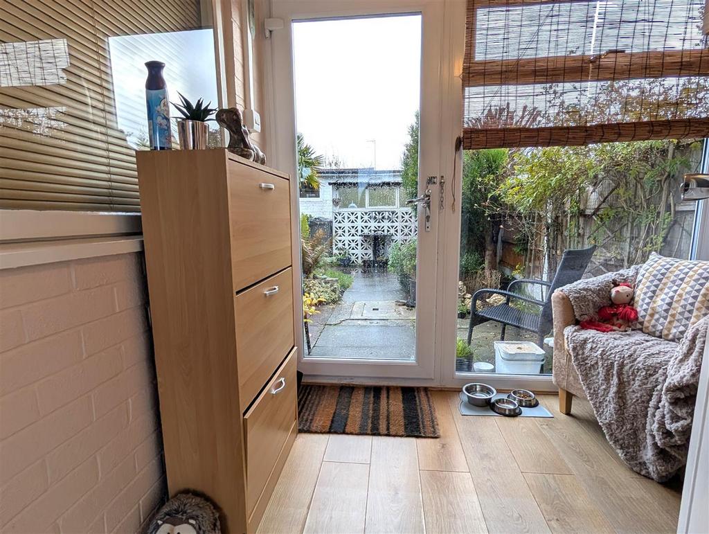 Rear porch