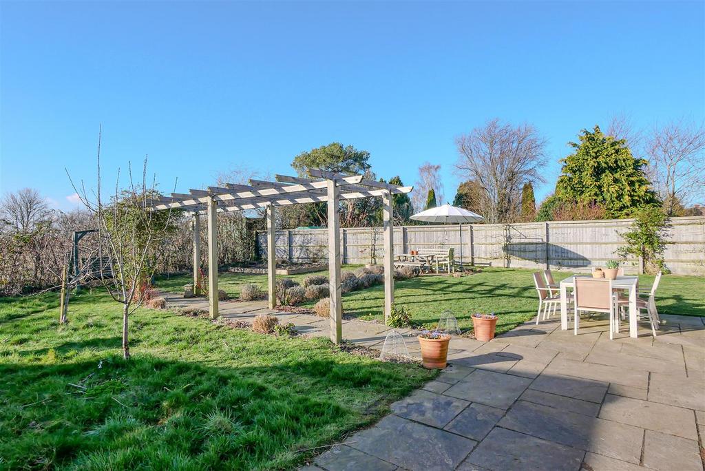 Rear garden