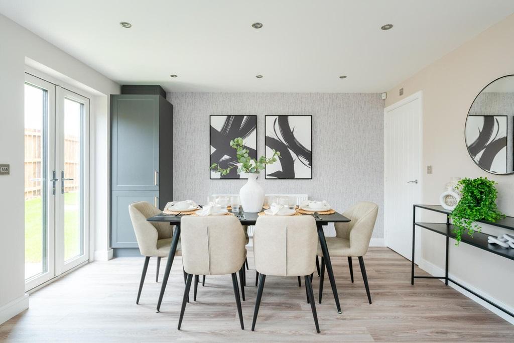 A wonderful space for family mealtimes or...