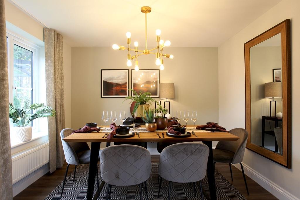 Stunning dining area