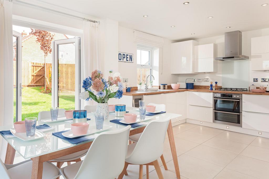 Kitchen in the Hadley 3 bedroom home