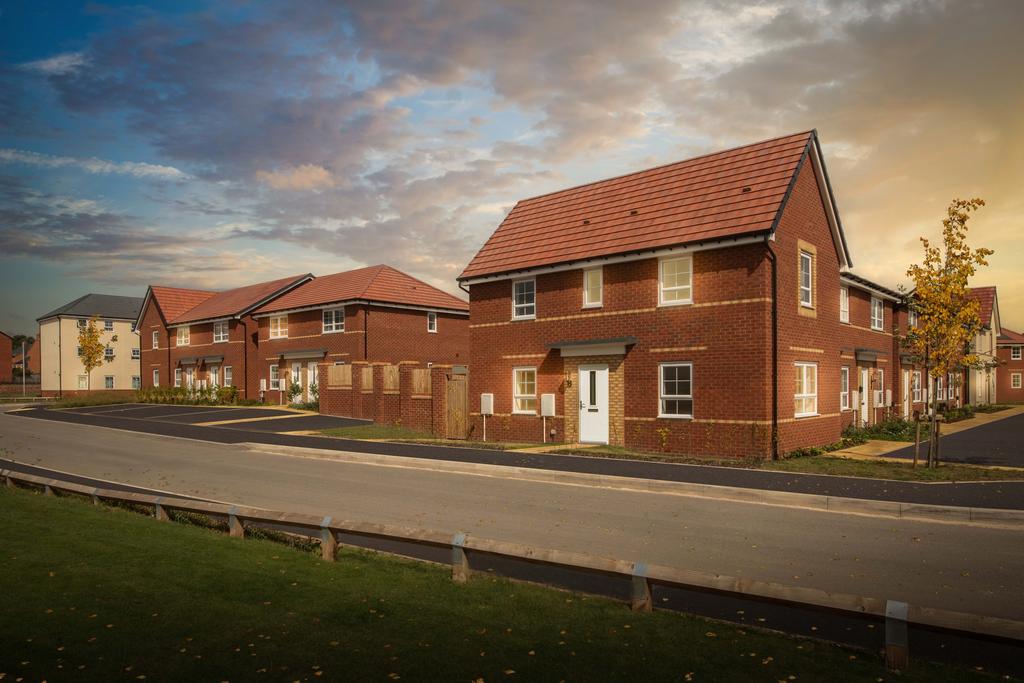 Exterior view of our 3 bed Moresby home