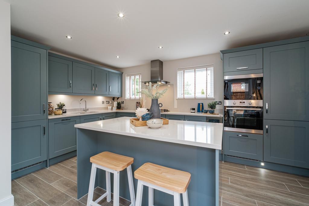 Interior view of the kitchen &amp; breakfast area...