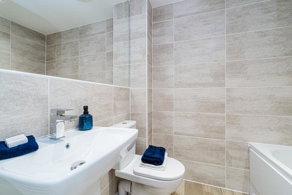 Interior view of the bathroom in our 4 bed...