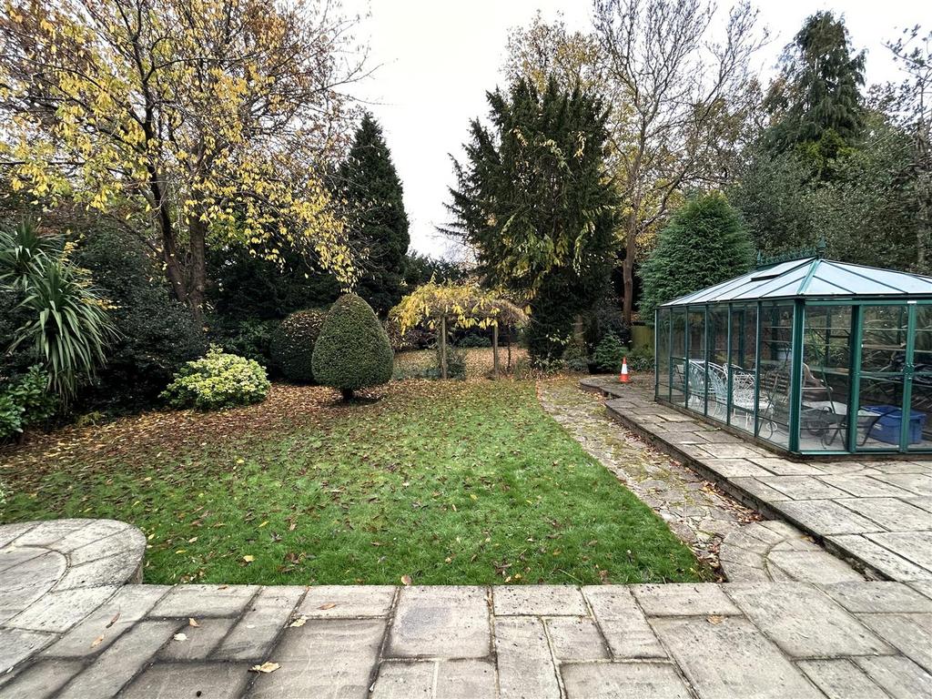 Rear garden