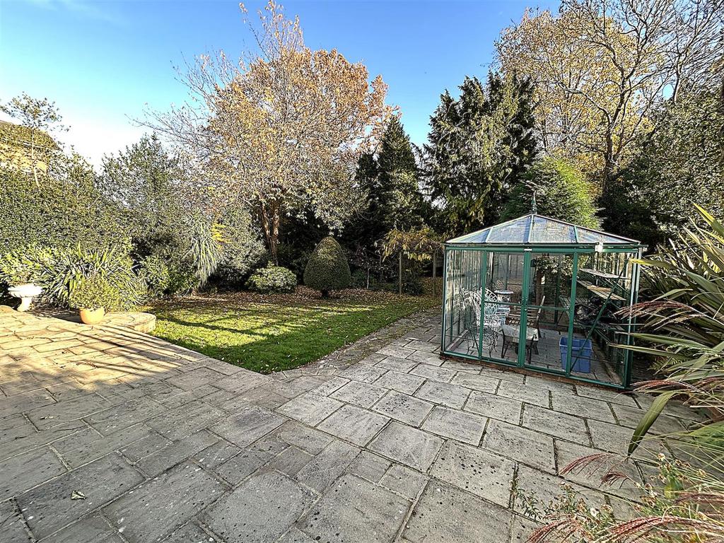 Rear garden