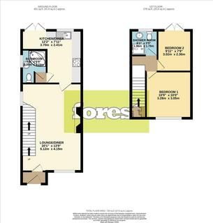 2 bedroom end of terrace house for sale, Durham Road, Feltham, Middlesex, TW14