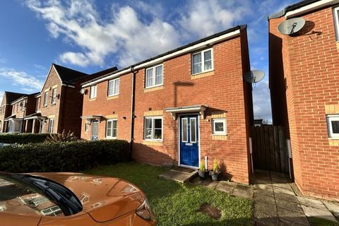 3 bedroom semi-detached house to rent, Harle Oval, Bowburn, Durham, DH6