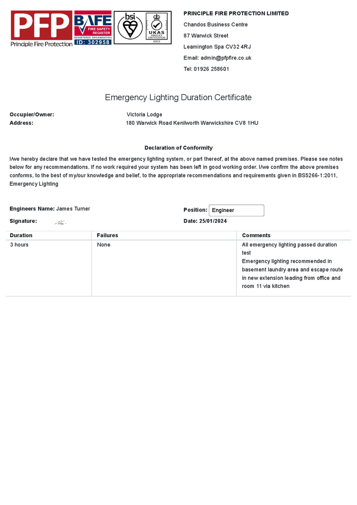 EPC Certificate