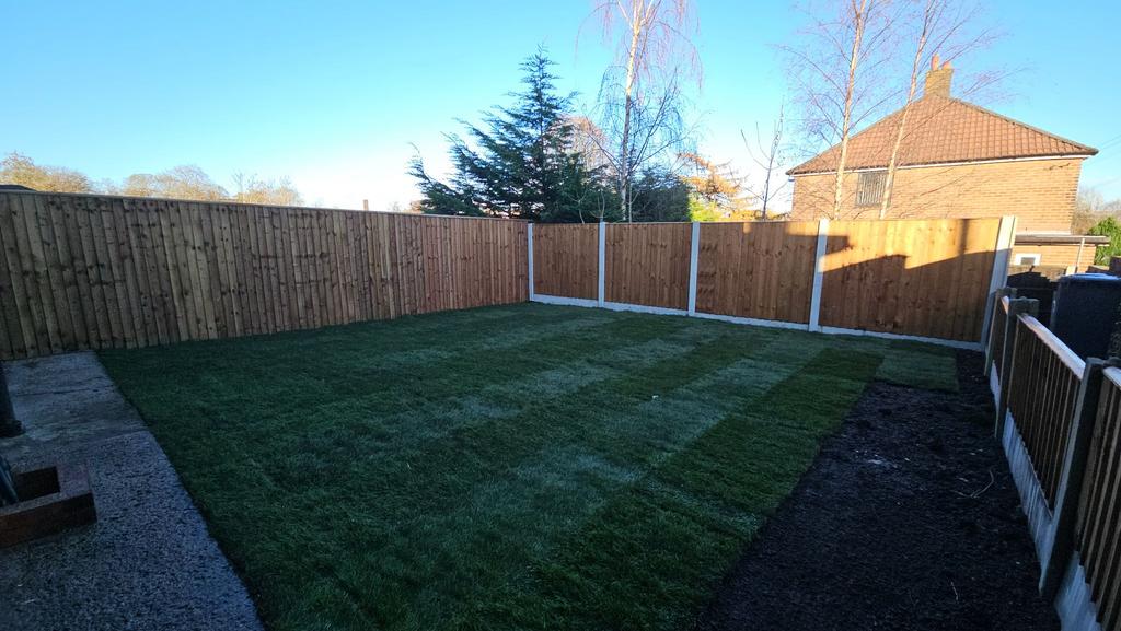 Rear garden