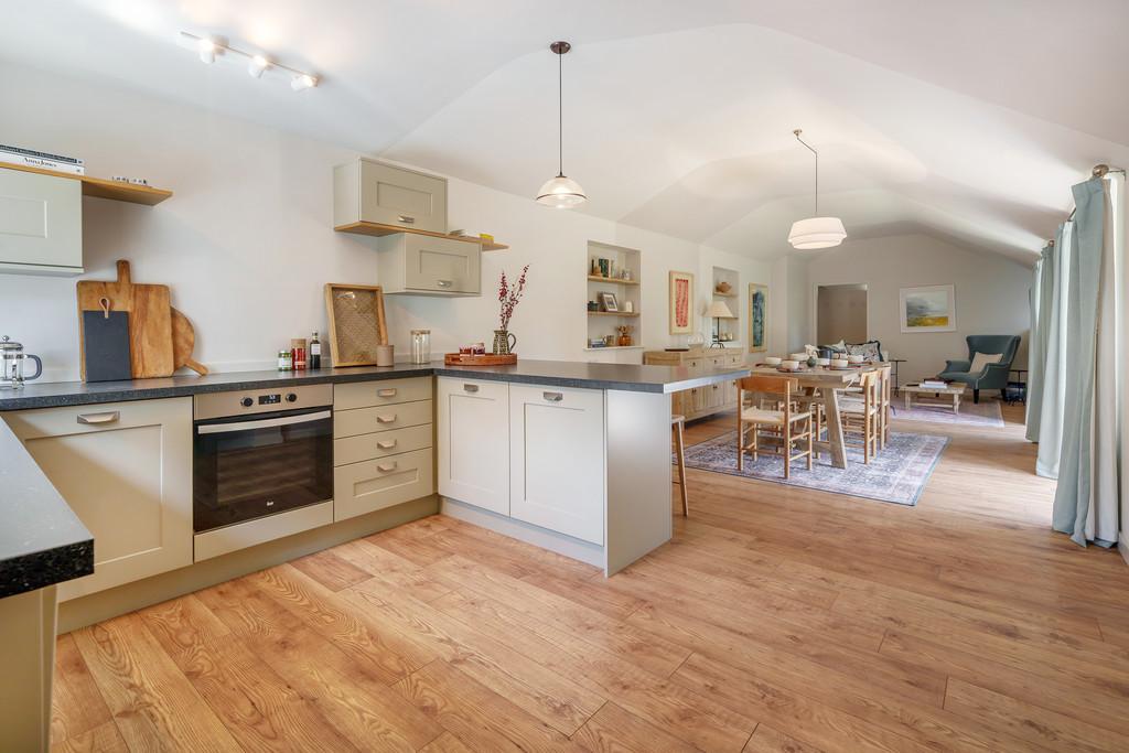 The Annexe Open plan living and dining kitchen