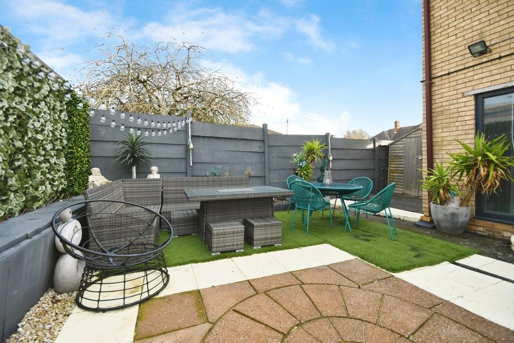 Rear garden