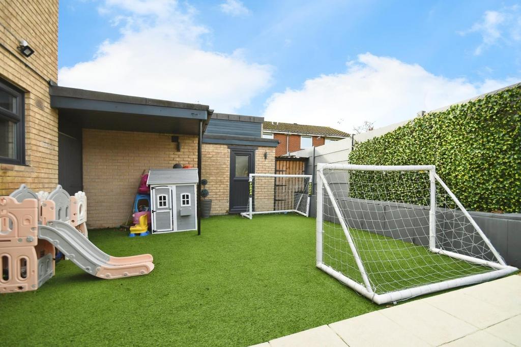 Rear garden