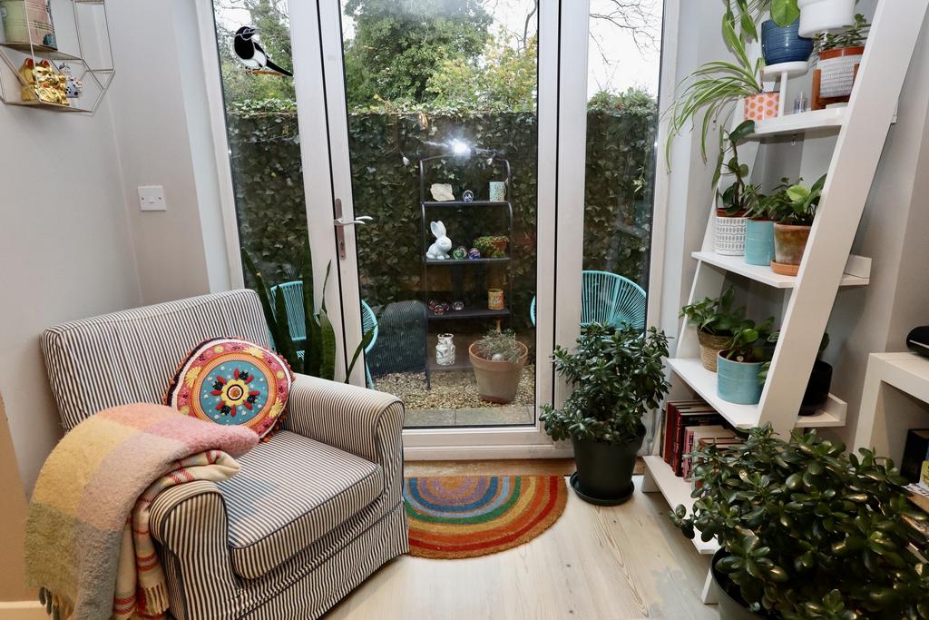 Bay window in the sitting room