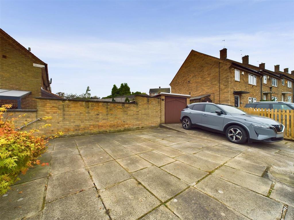 Driveway and Detached Garage