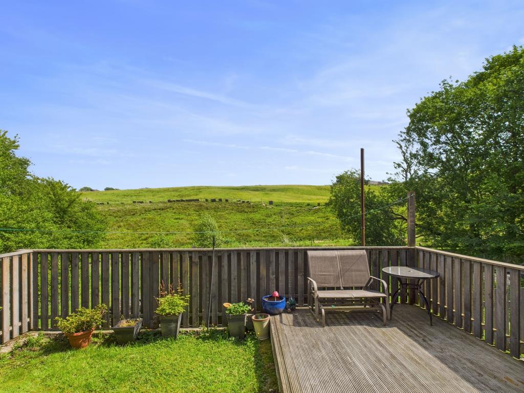 Rear Garden with View