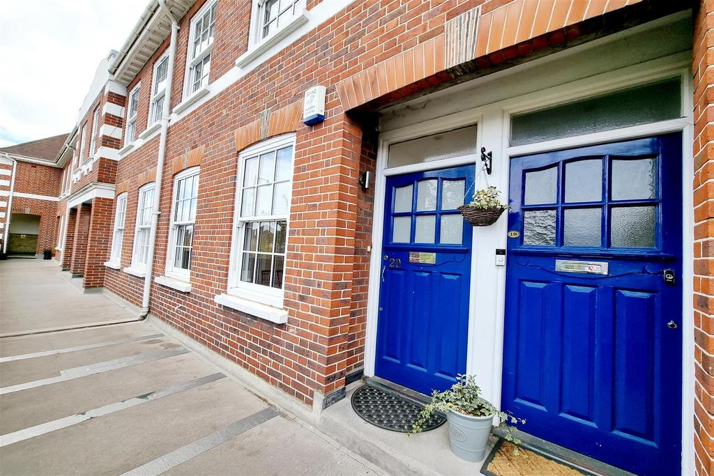 Entrance to flat:
