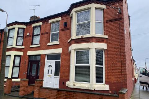 3 bedroom end of terrace house for sale, Haggerston Road, Anfield, Liverpool, L4