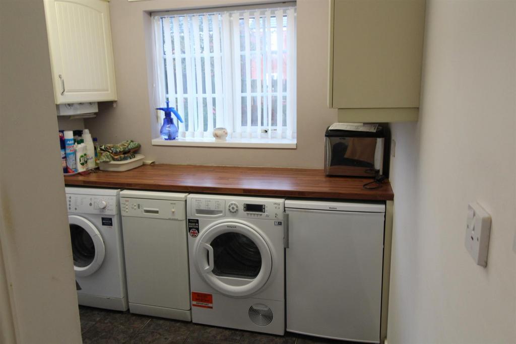 Separate utility room