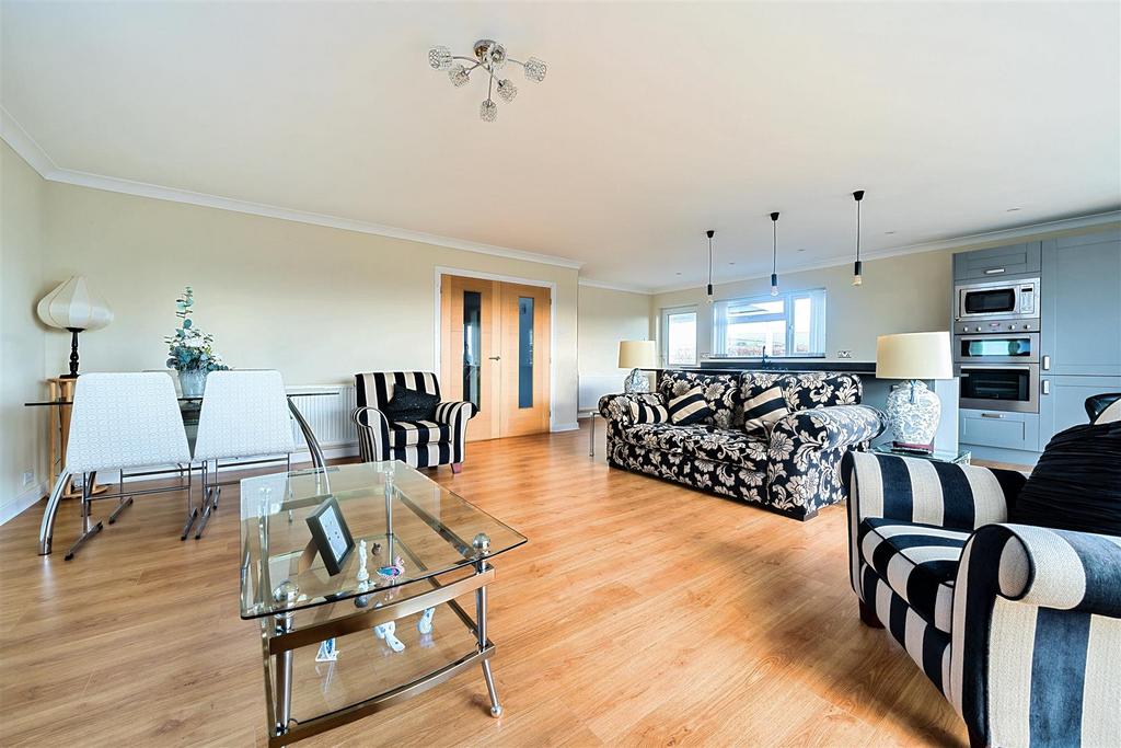 Open plan family room