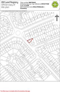 Plot for sale, Ulverscroft Road, Cheylesmore, Coventry, West Midlands, CV3