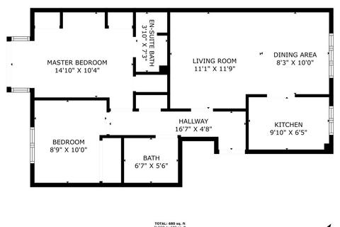 2 bedroom apartment to rent, Selhurst Close, Southfields / Parkside, SW19