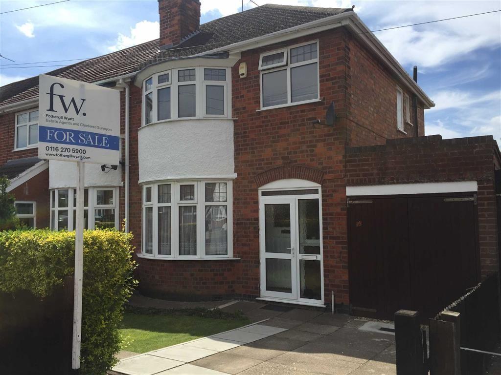 Lymington Road, Scraptoft, Leicester 3 bed semidetached house £179,950