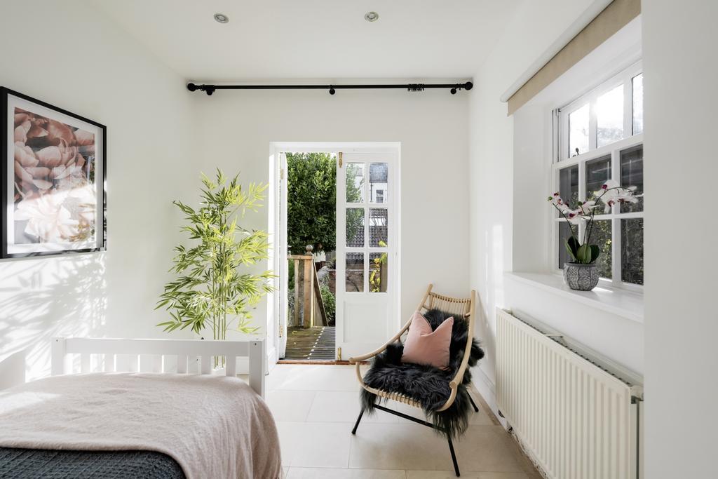 Bedroom to garden