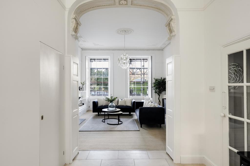 Kitchen to reception