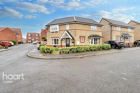 3 bedroom detached house for sale, Shackleton Close, Oakley Vale, Corby, NN18