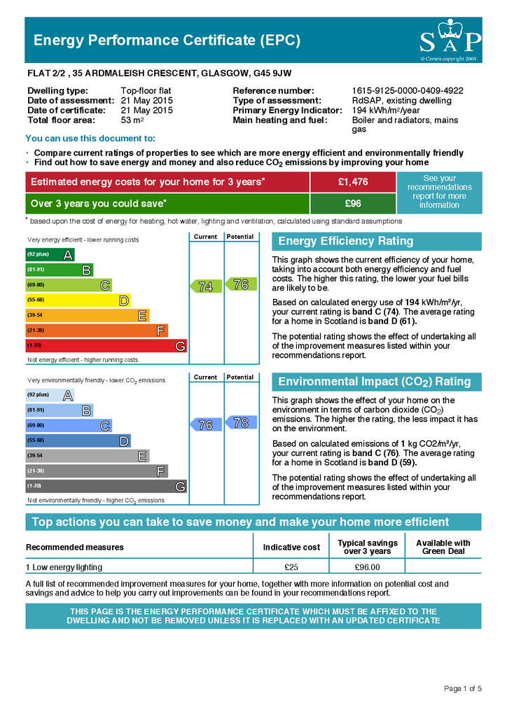 EPC Certificate