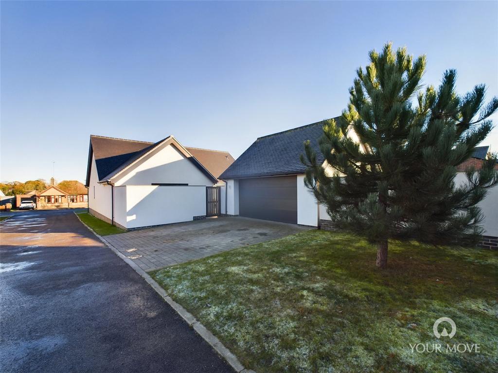 Driveway and Garage