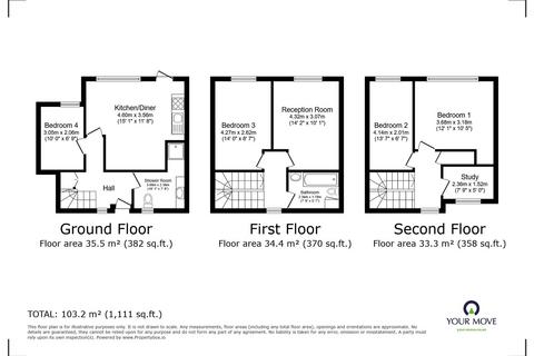 4 bedroom terraced house for sale, Heaton Road, London SE15