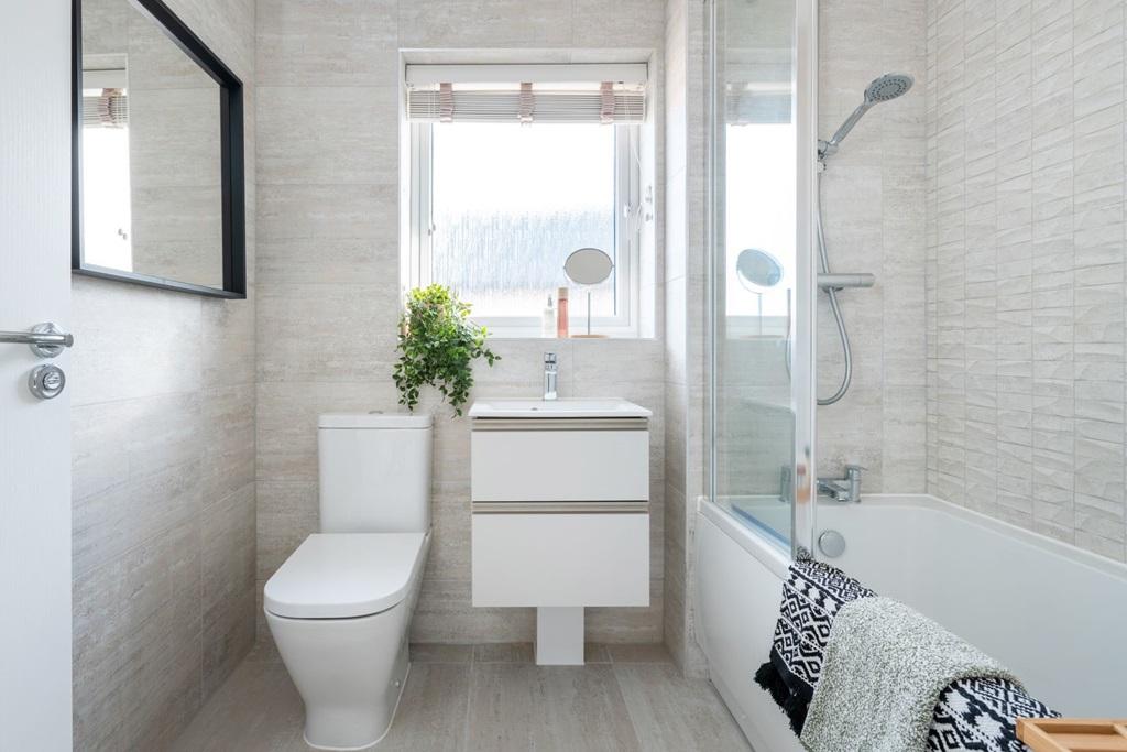 A Taylor Wimpey bathroom is easy to clean