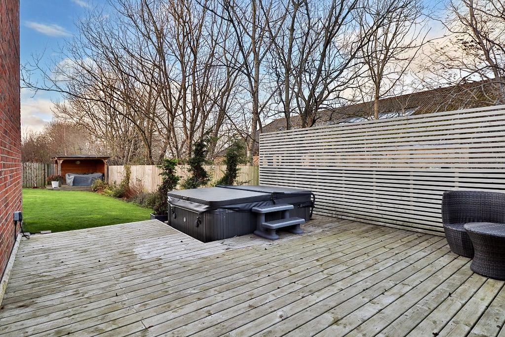 Rear garden