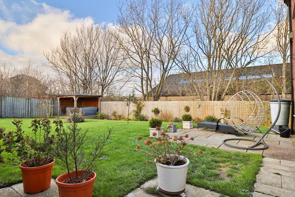 Rear garden