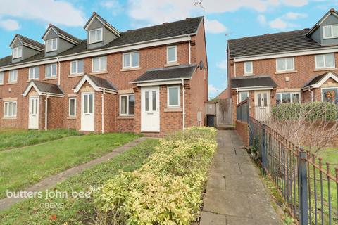 3 bedroom end of terrace house for sale, Gresty Road, Crewe