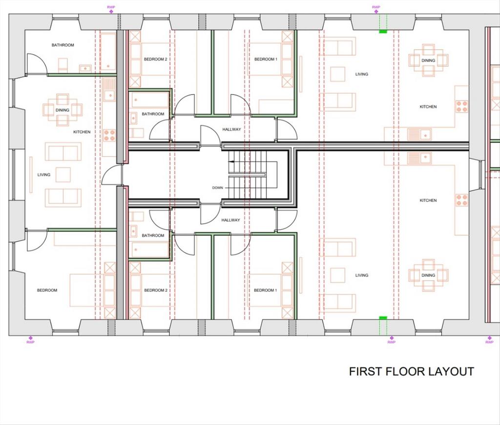 First floor layout