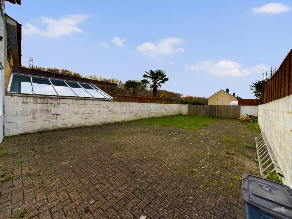 Rear garden