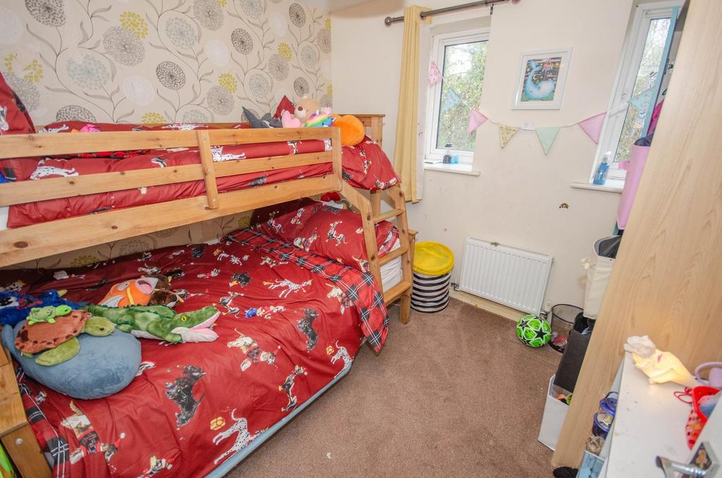 24 Kirkistown Close Bedroom Two Brown and...